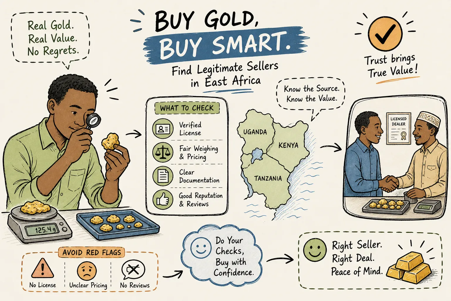 African gold fraud red flags and due diligence checklist for international buyers