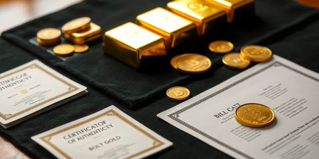 Essential gold supplier verification documents including assay certificate and government export license used in Pearl Gold Africa's forensic vetting protocol.